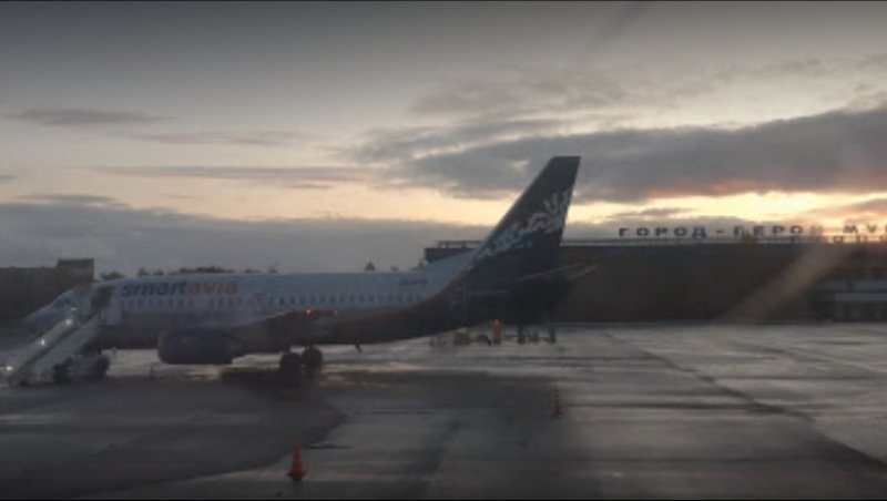 Аэропорт Мурманск Боинг 777