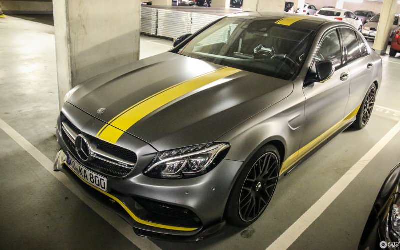 Mercedes c63s AMG матовый