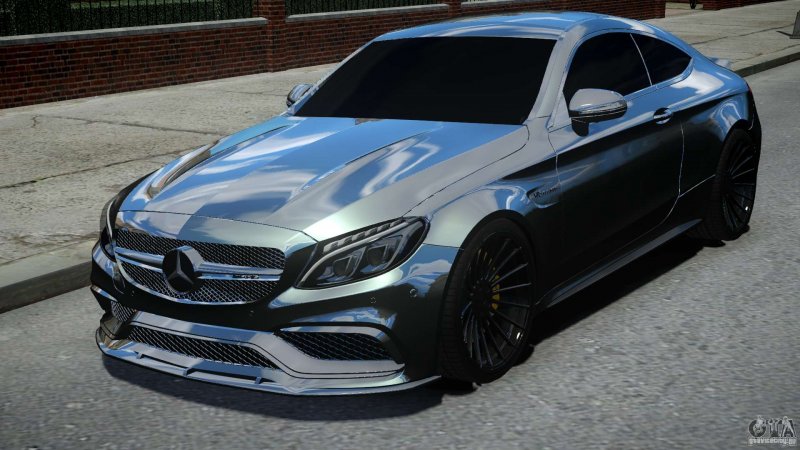 Mercedes-Benz c257 в плёнке
