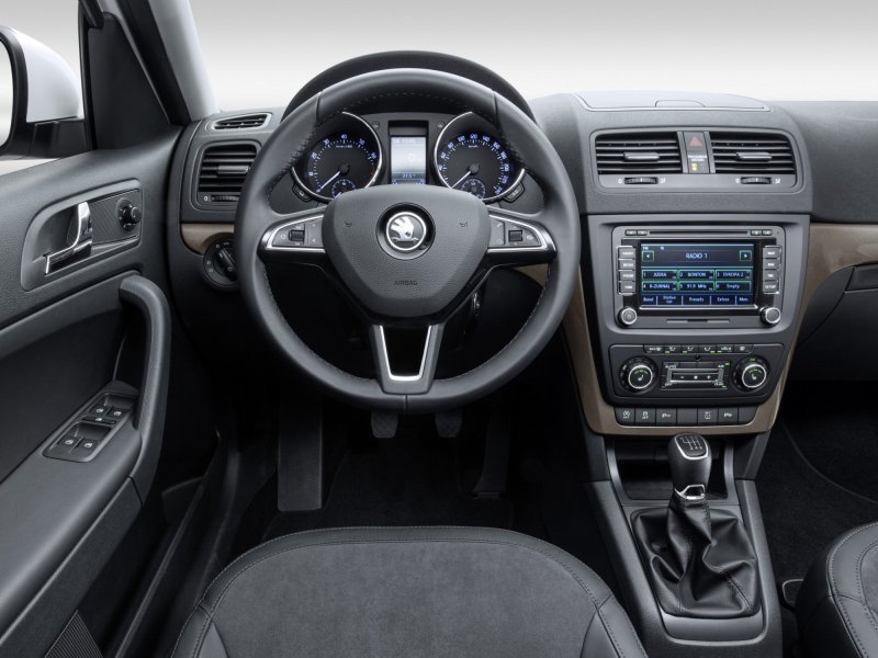 Škoda Yeti 2013 салон