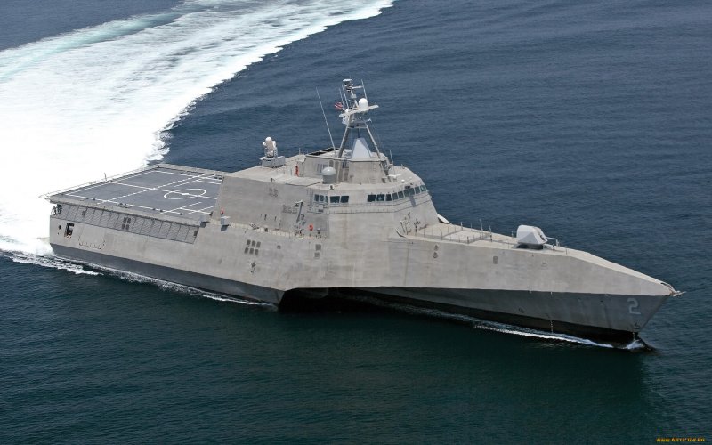 Корабль USS LCS-2 `Independence`