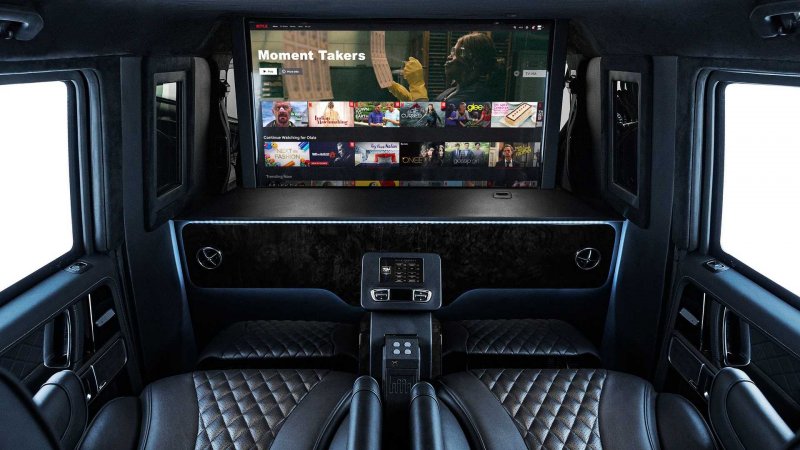 Mercedes Benz g class Brabus салон