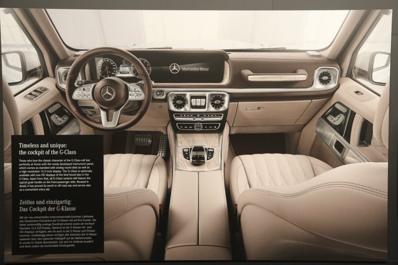 Салон Mercedes-Benz g-class g500