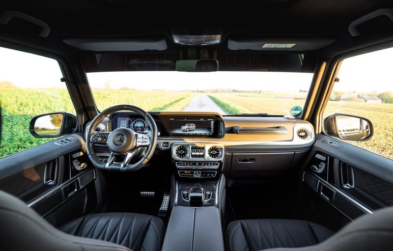 Mercedes-Benz g-class g 2013 салон ткань
