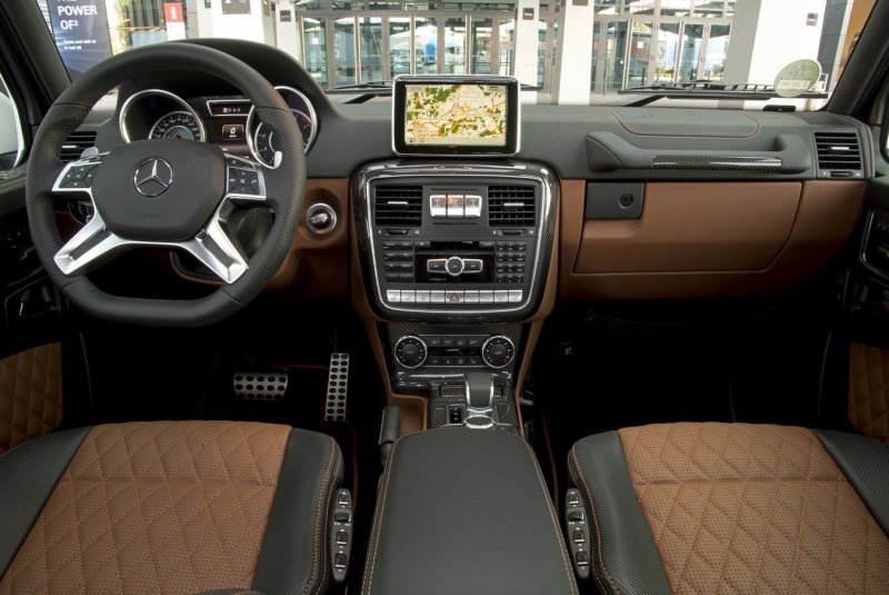 Mercedes g63 AMG салон