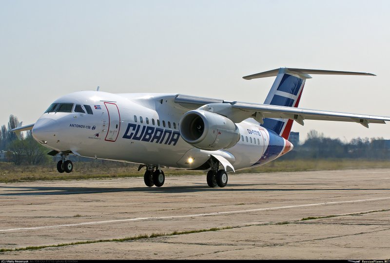 АН 158 Cubana de aviacion