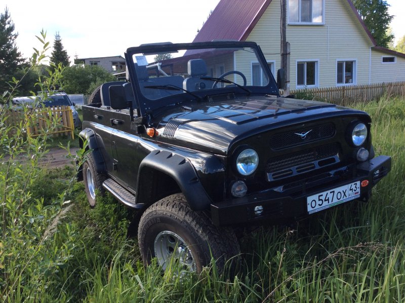 УАЗ 469 без крыши