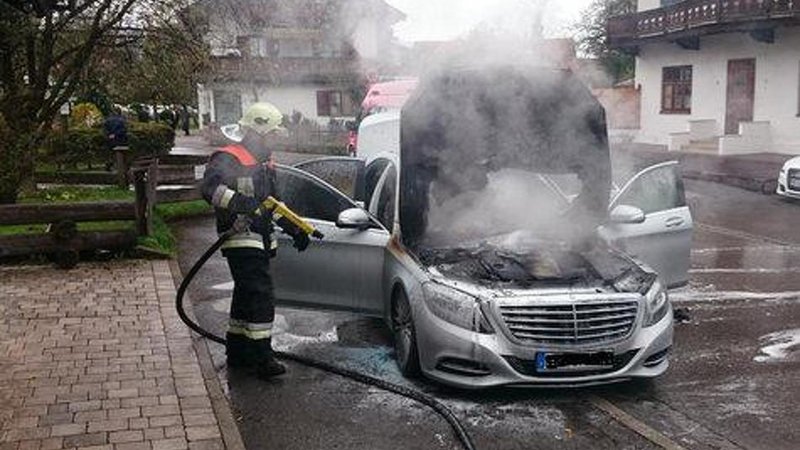 Авария Мерседес s class w222
