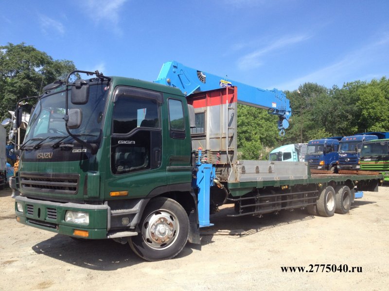 Манипулятора 5 тонн Isuzu Giga