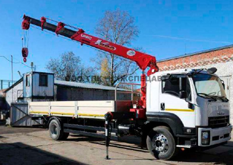 Манипулятор Isuzu борт 6м