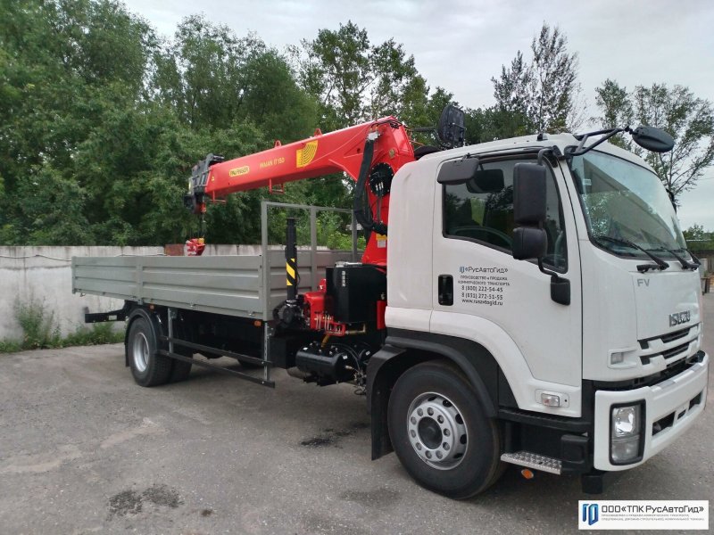 Манипулятор HKTC HLC-3015s на шасси Isuzu Elf