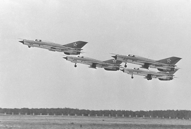 Воздушный парад в Домодедово 1967