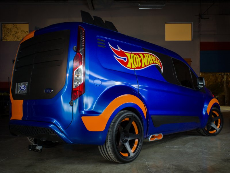 Hot Wheels Ford Transit connect