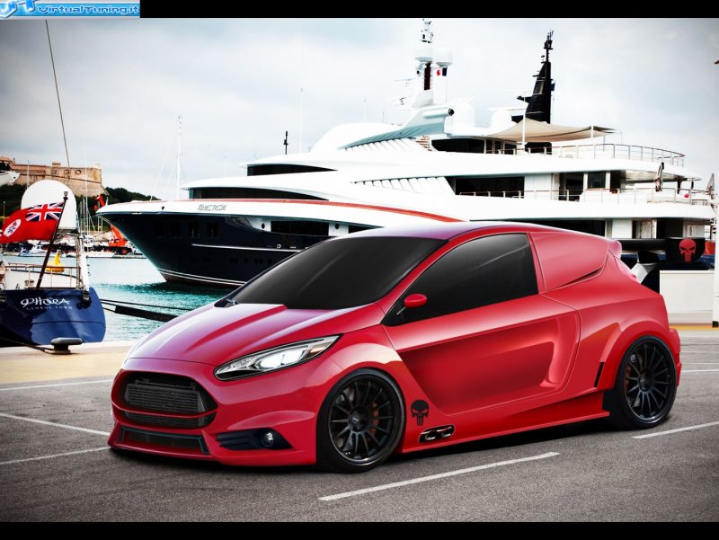 Ford Fiesta mk6 купе
