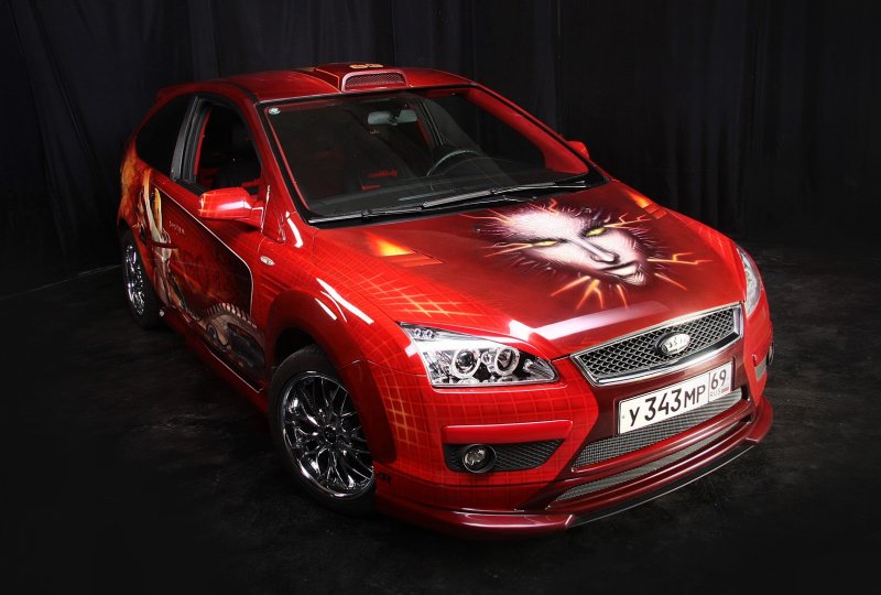 Тюнингованный Ford Focus 2
