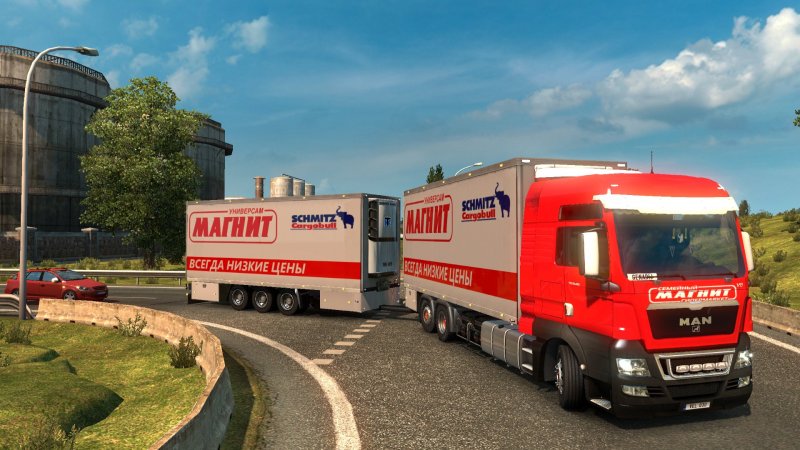 Man магнит ETS 2