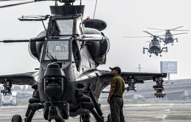 Китайский вертолет z-8