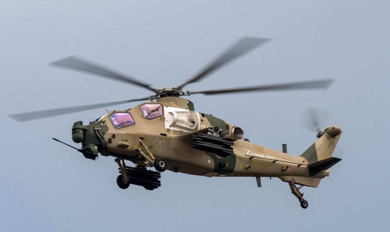 Chinese z-10 Attack Helicopter