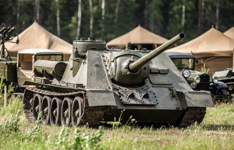 Су-100 самоходная Артиллерийская установка
