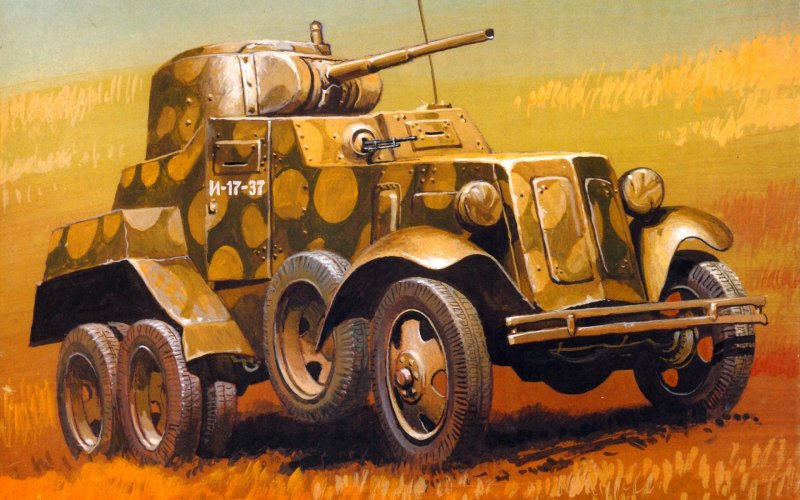 Ба-10 бронеавтомобиль