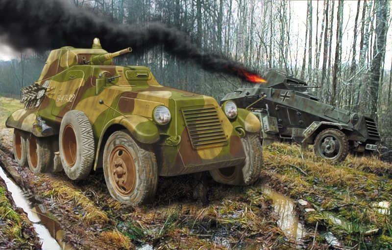 Тяжелый пушечный бронеавтомобиль ба-11