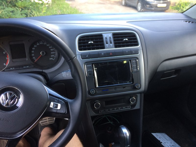 Магнитола 2 din VW Polo sedan