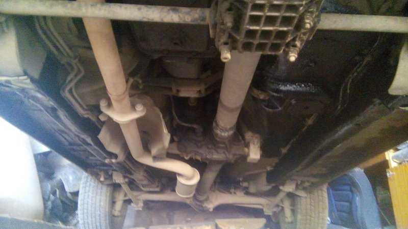 Днище Chevrolet Niva