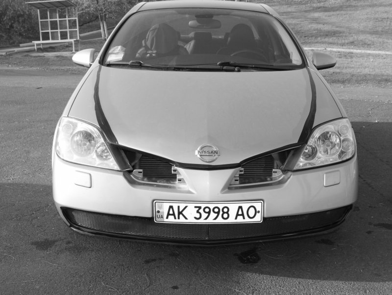 Nissan primera р12 черная