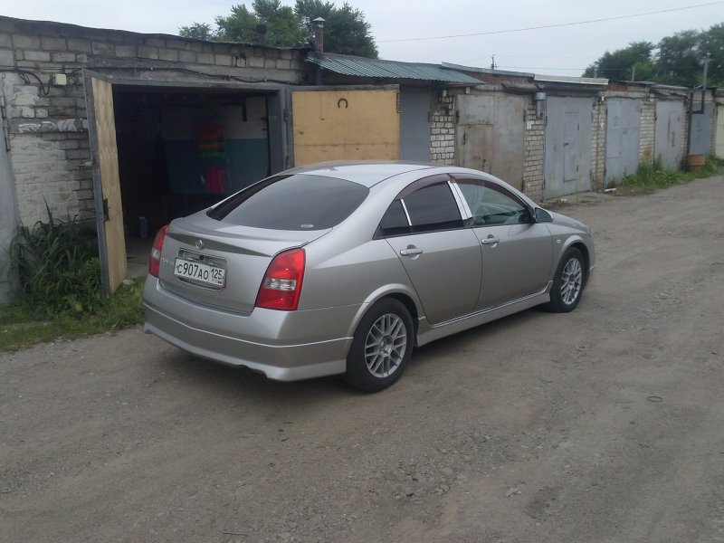 Nissan primera p12 черная