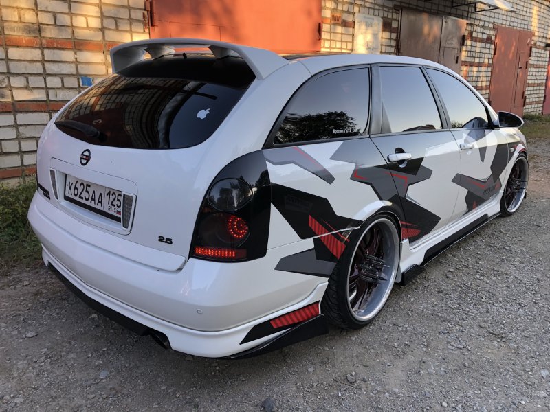 Nissan primera p12 универсал Tuning
