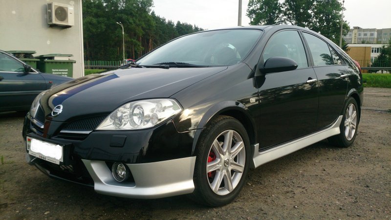 Nissan primera р12 на дисках