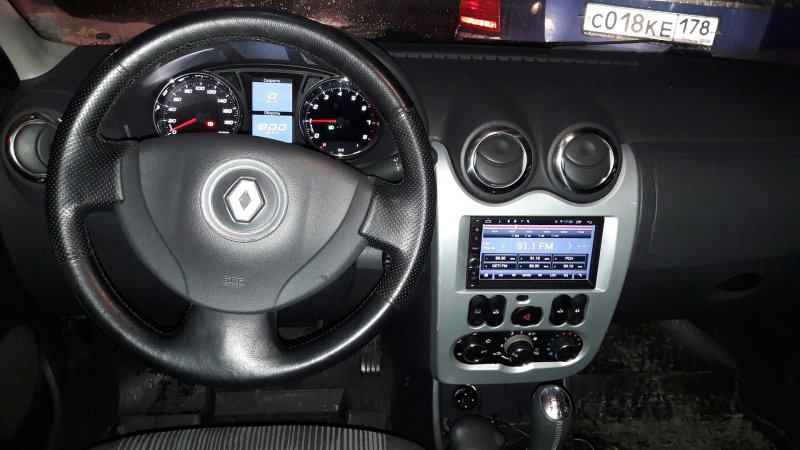 Renault Logan 2 din магнитола