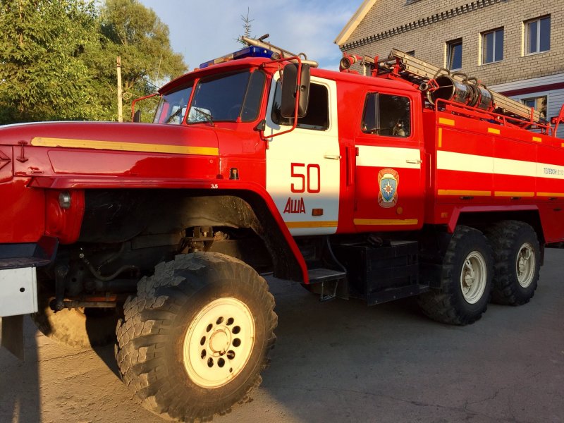 Спецмашины МЧС России