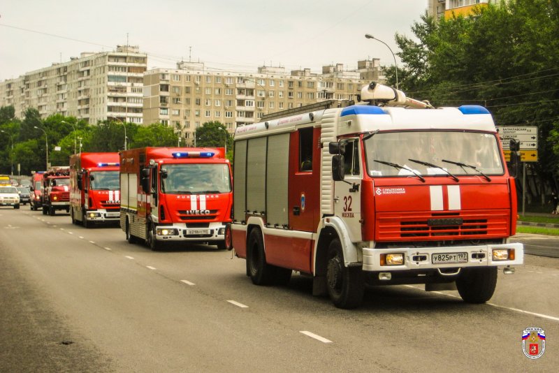 Пожарные машины в МСК