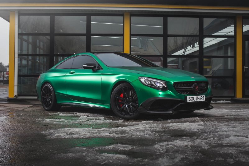 2015 Brabus 850 Biturbo зелёный