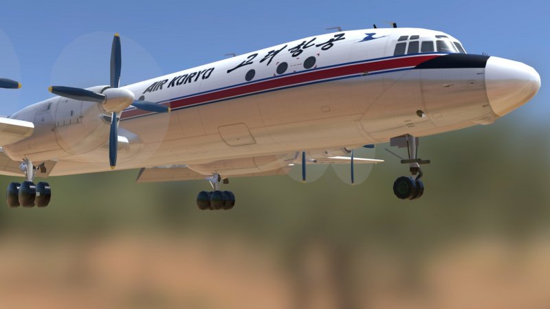 Самолет ил-18 СССР