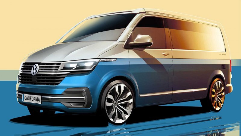 Volkswagen Transporter t6 фургон