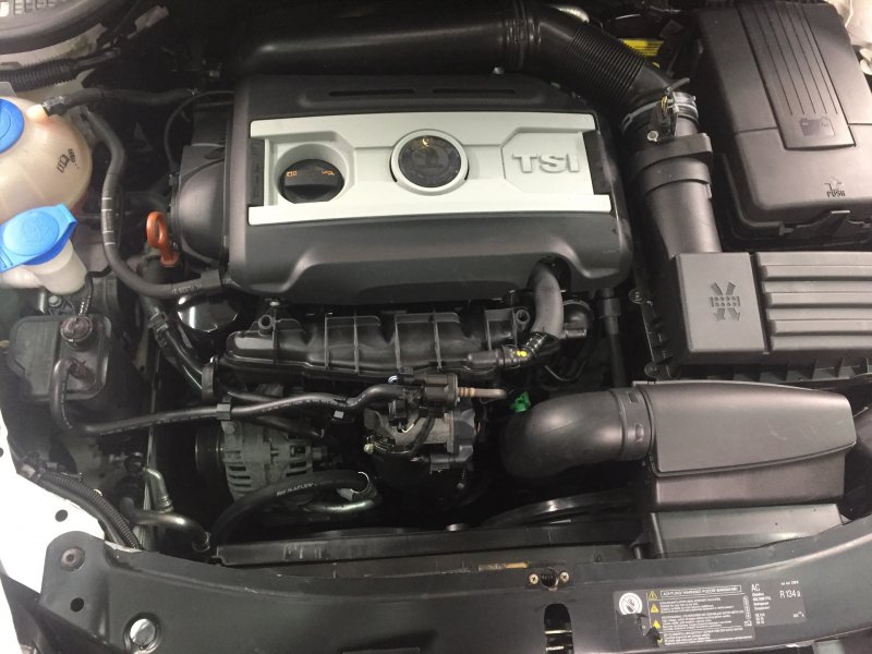 Škoda Octavia Scout подкапотное