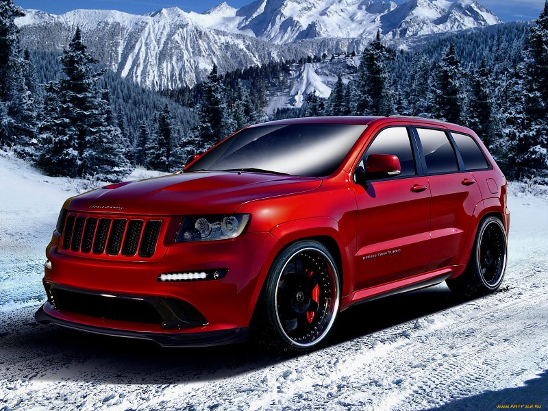 Jeep Grand Cherokee srt8 Hennessey 800hp