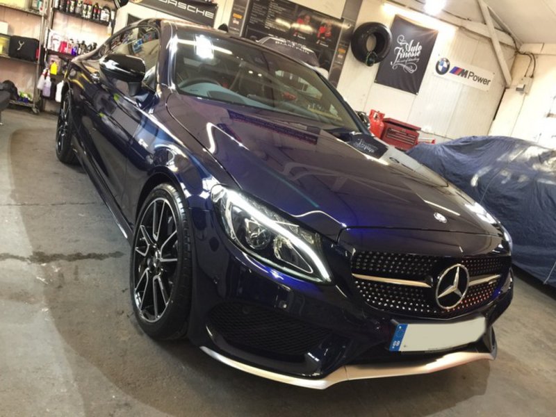 Синий кавансит металлик Мерседес