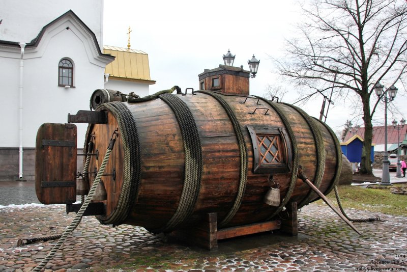 Небольшая подводная лодка