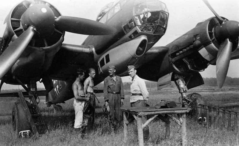 Ju 52 бомбардировщик