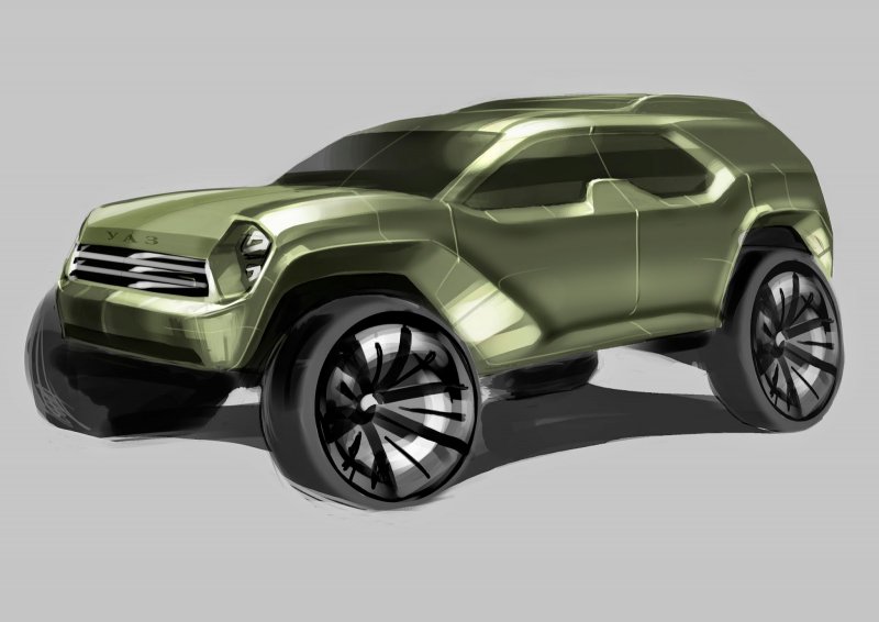 Концепт UAZ 2033