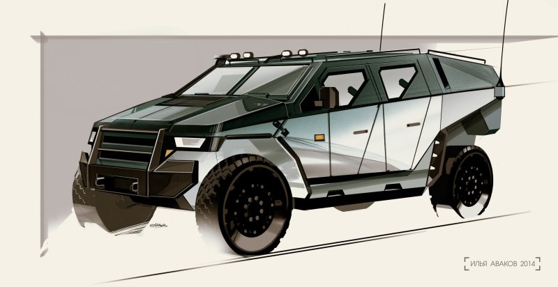 Внедорожник УАЗ концепт