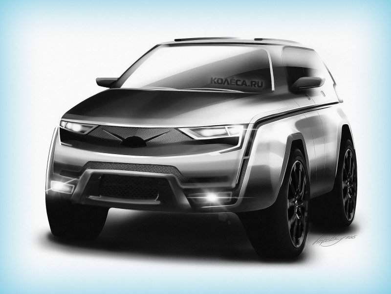 УАЗ проект кроссовера 3170