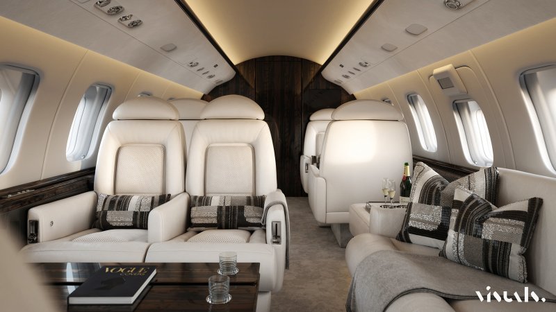 Самолет Bombardier Challenger 600