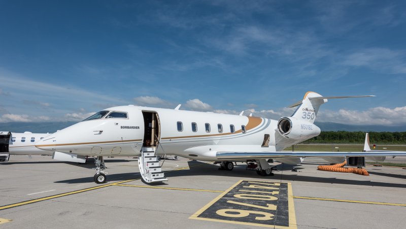 Bombardier Challenger 350 салон
