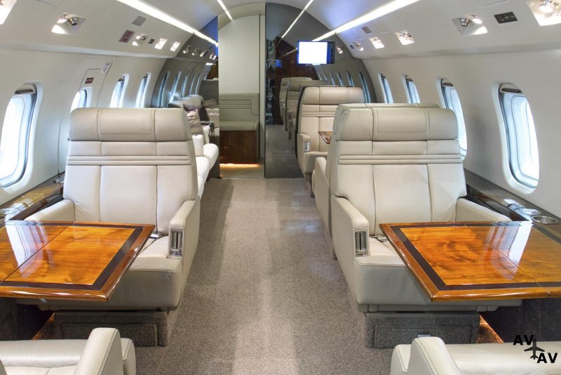 Самолет Bombardier Challenger 600