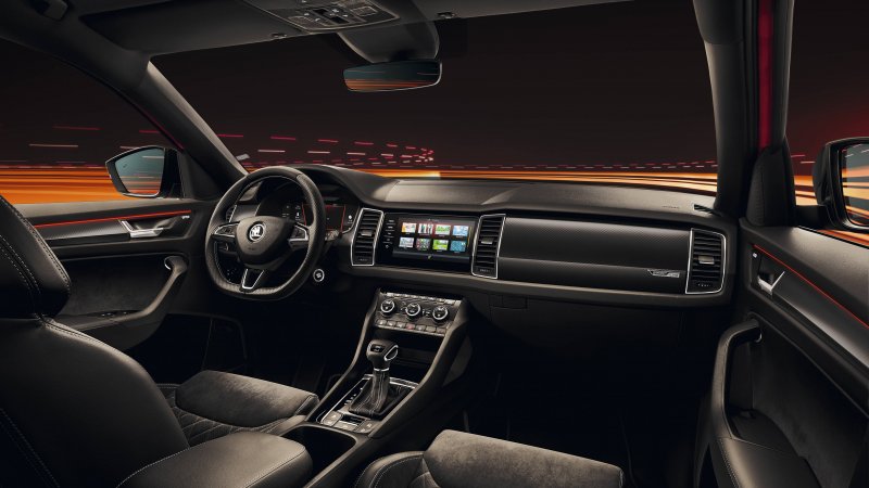 Skoda Kodiak 2021 салон