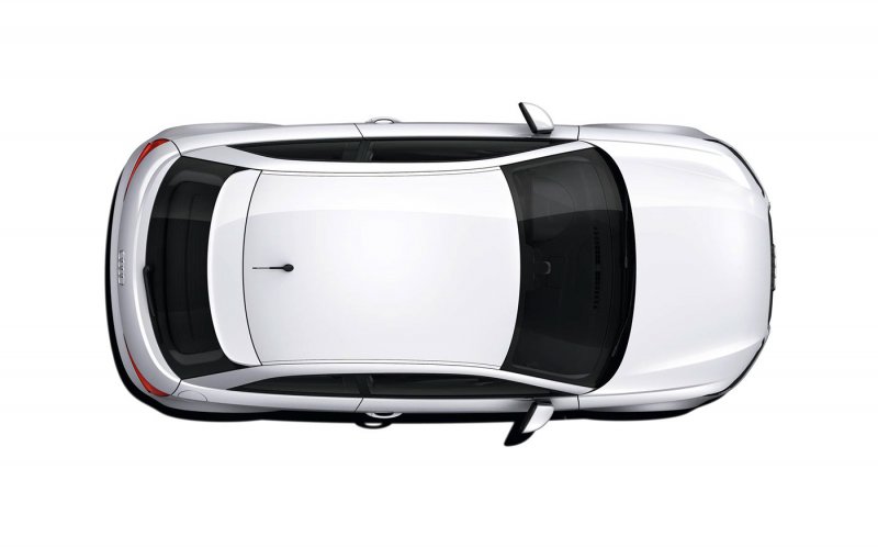 Volvo xc60 вид сверху